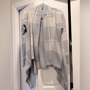 Merona Plaid Open Front Cardigan Sweater, size Medium